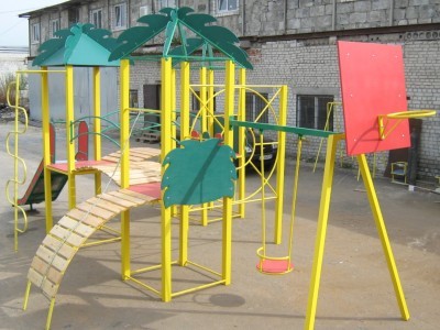 Увлекательный детский уличный игровой комплекс "Тропики" Увлекательный детский уличный игровой комплекс "Тропики"